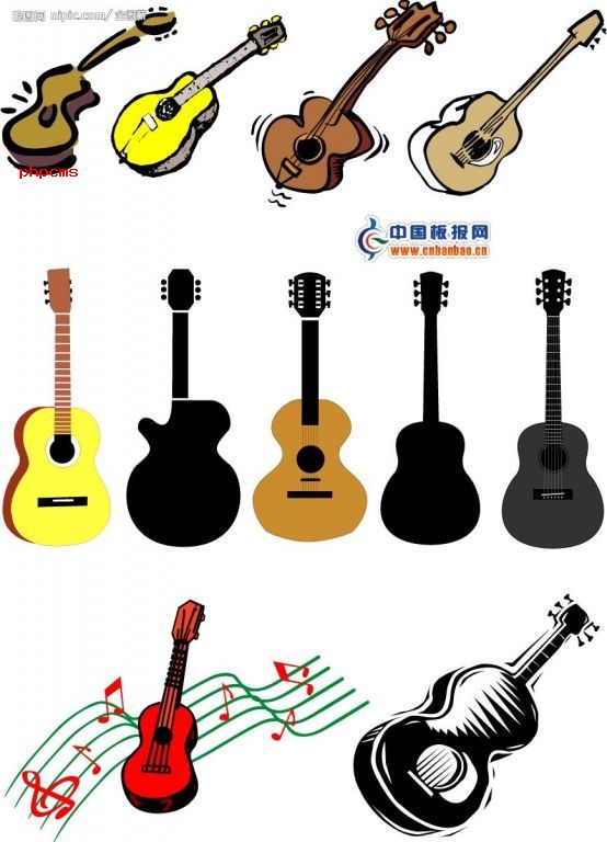 吉他插图（11款）