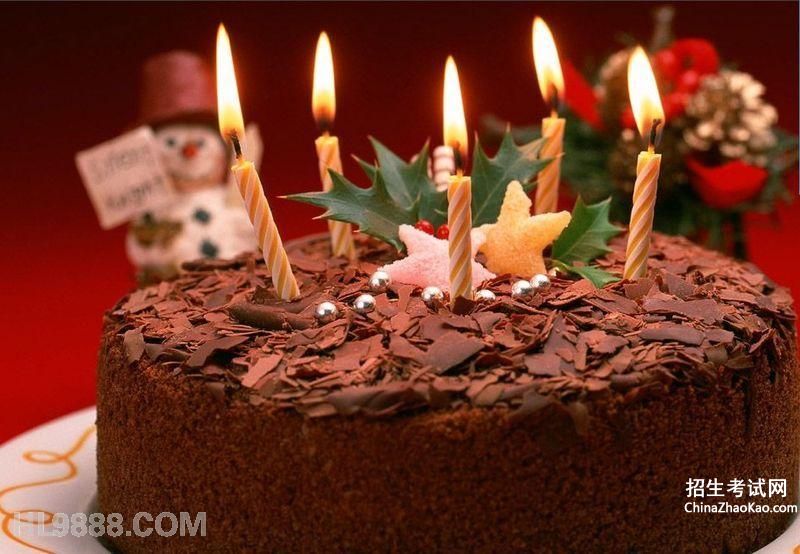 生日蛋糕祝福