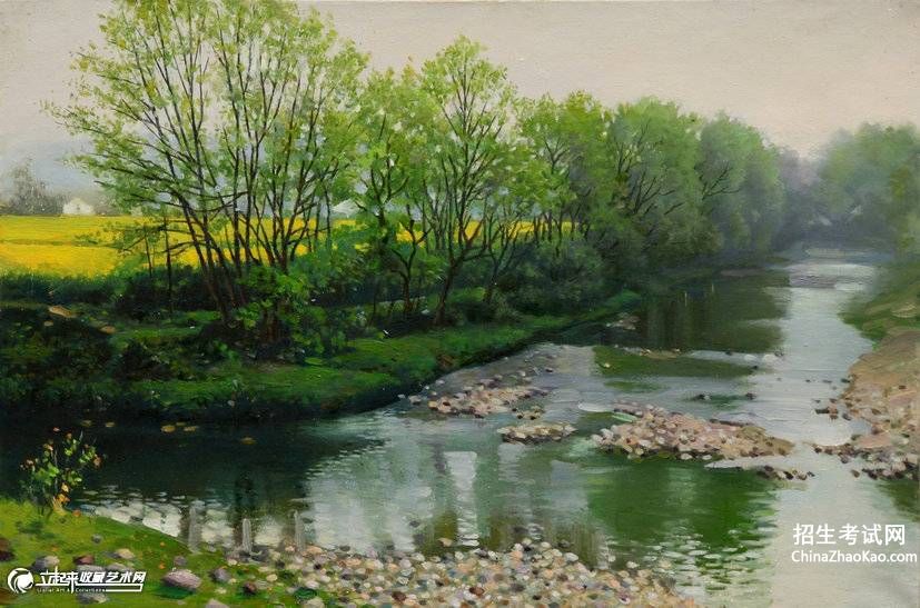 春天在小河里