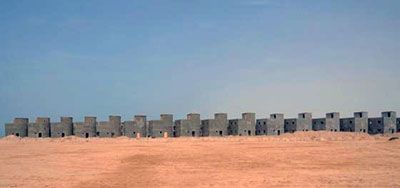 保障房建在沙漠中