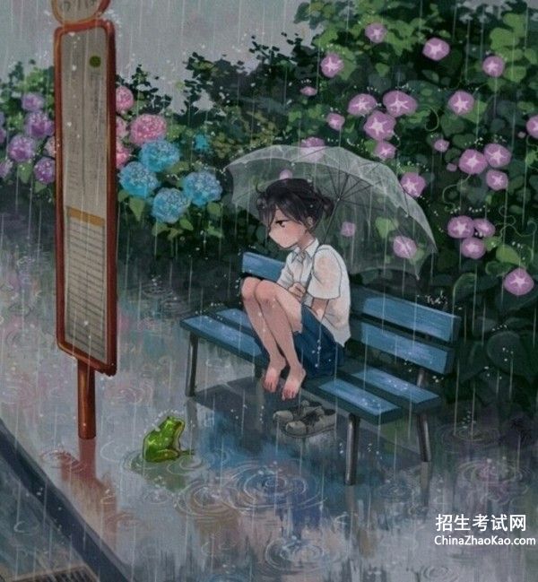 (如何描述雨天)