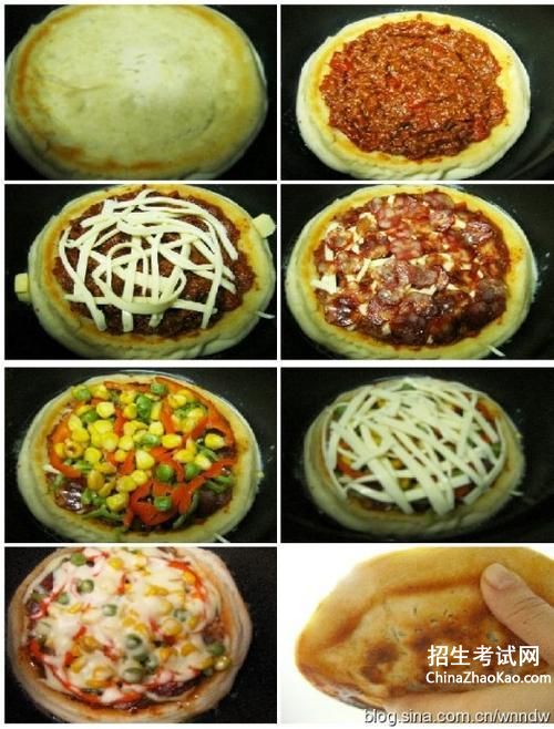 【烤箱做披萨材料】