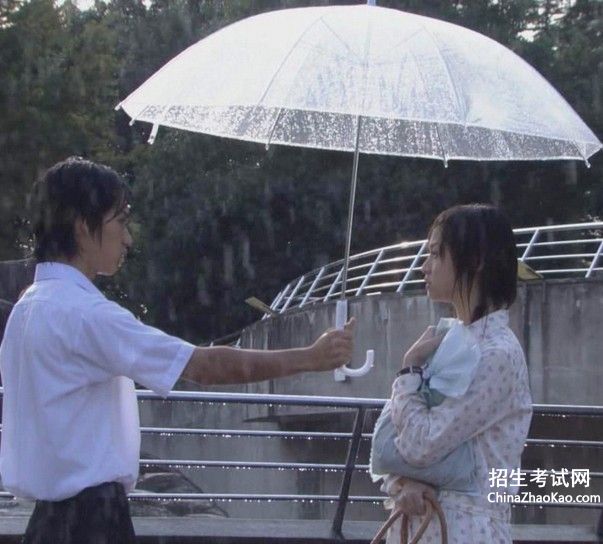 【下雨,撑伞】