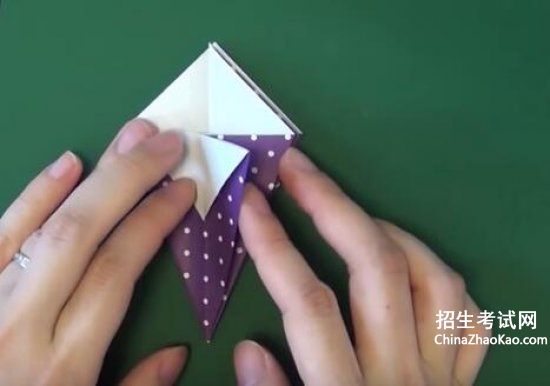 折纸伞的方法图解_怎么折出一把油纸伞