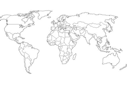 世界地图简笔画图片大全世界地图简笔画图片